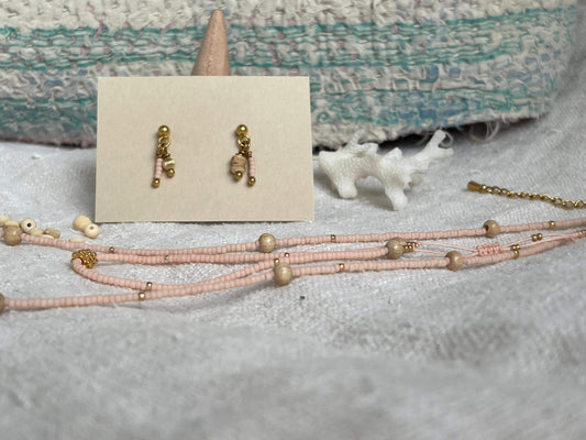 Boucles d'oreille "Dune"