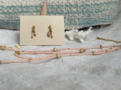 Boucles d'oreille "Dune"