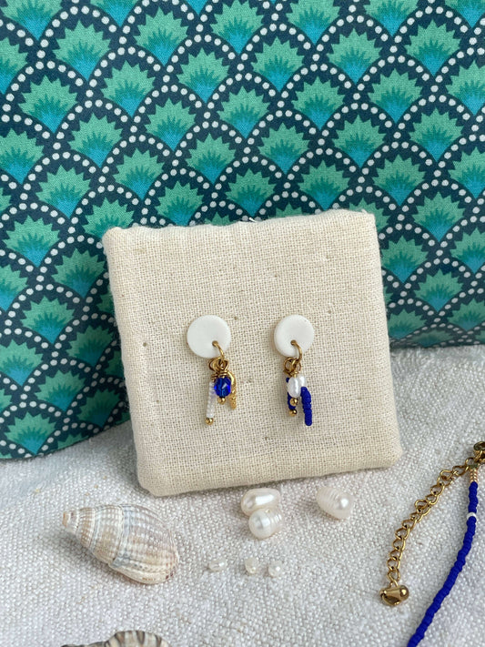 Boucles d'oreille "Vue mer"