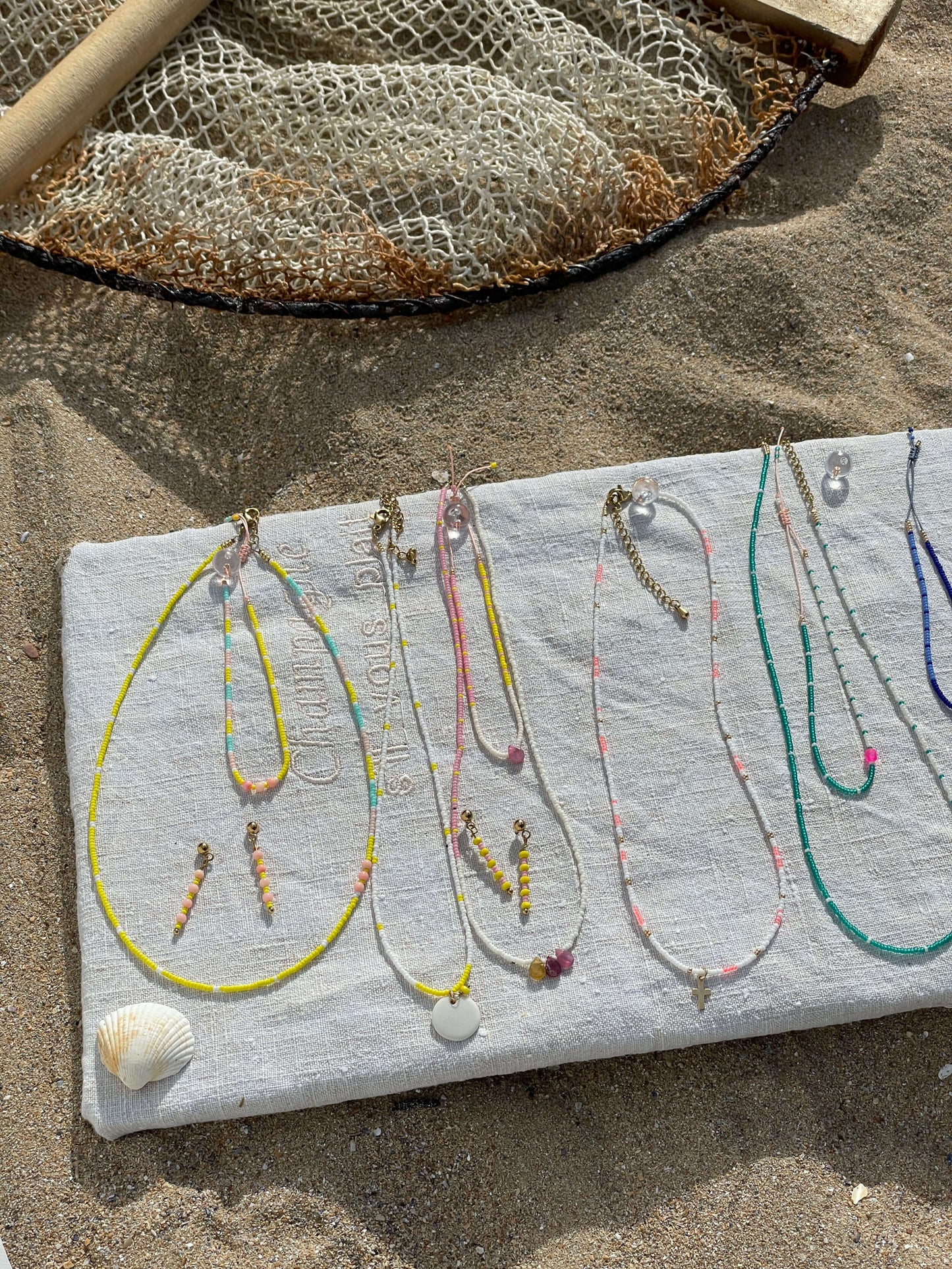 Boucles d'oreille "Embruns"