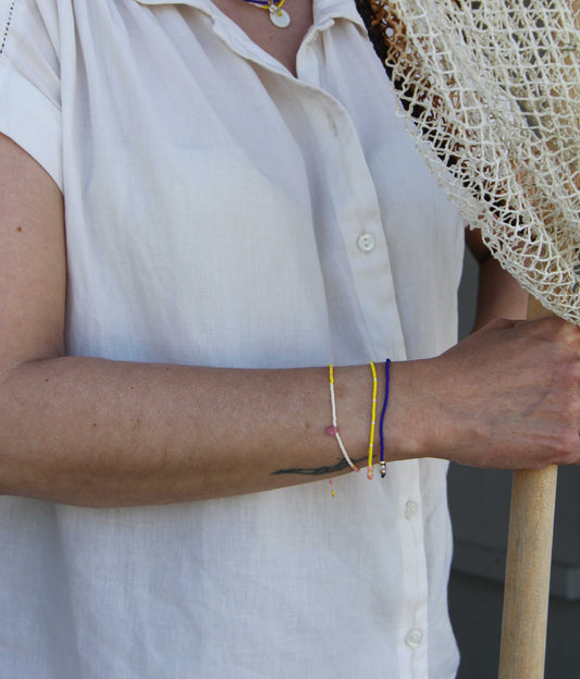 Bracelet "Glace à la plage"