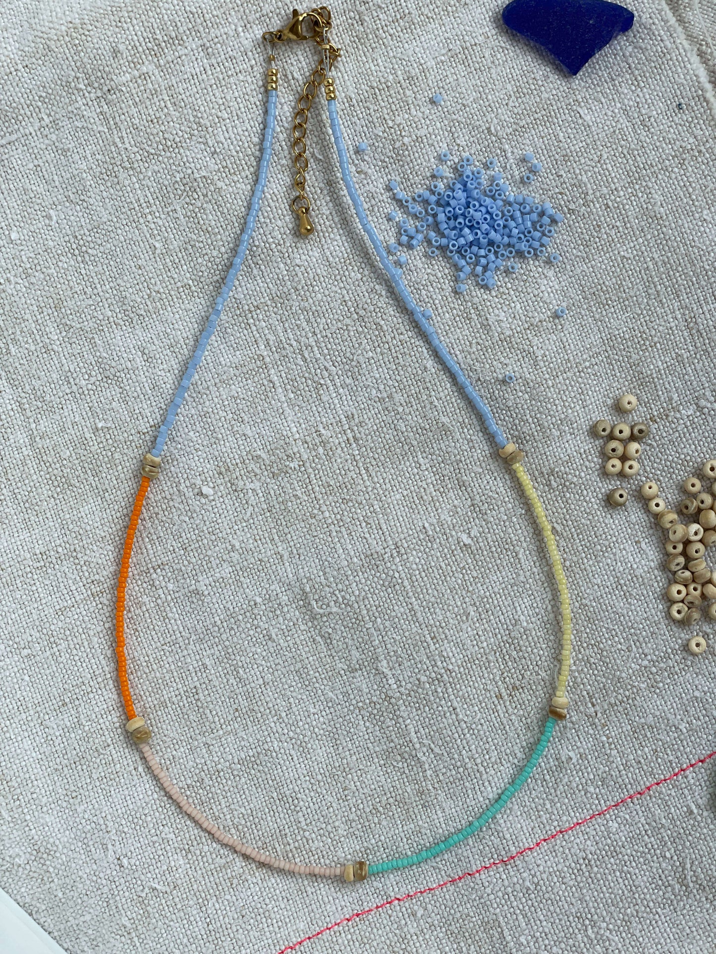 Collier "Les cabines de Criel"