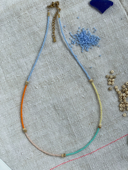 Collier "Les cabines de Criel"