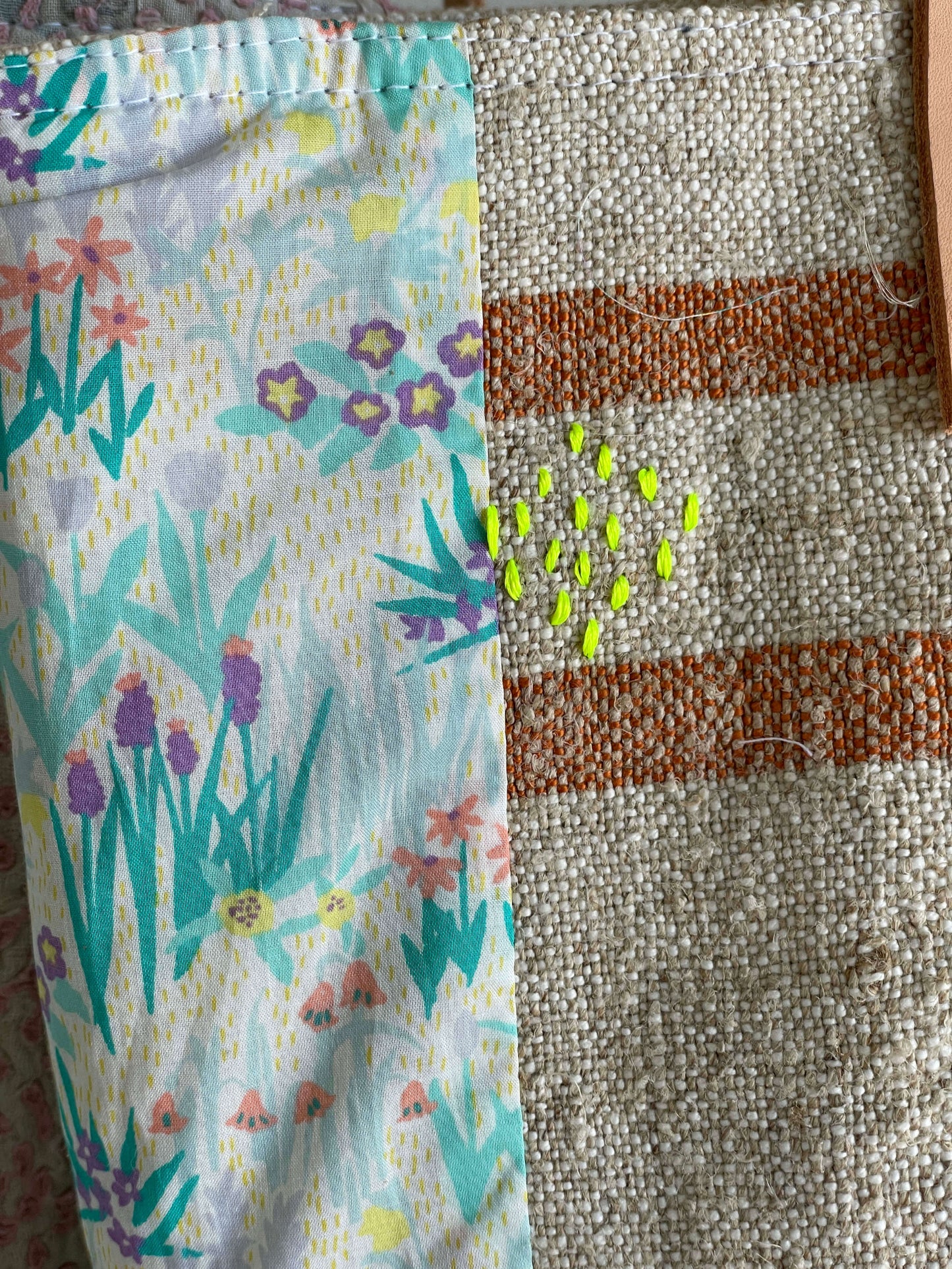 Sac "Be good, be happy, be yourself" – lin épais & Liberty