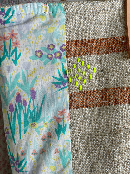 Sac "Be good, be happy, be yourself" – lin épais & Liberty