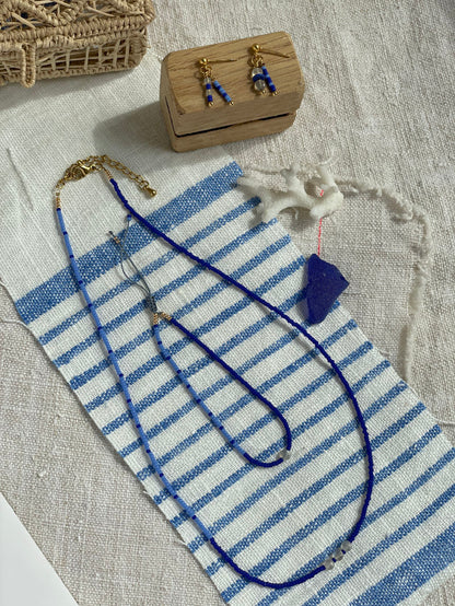 Boucles d'oreille "Embruns"