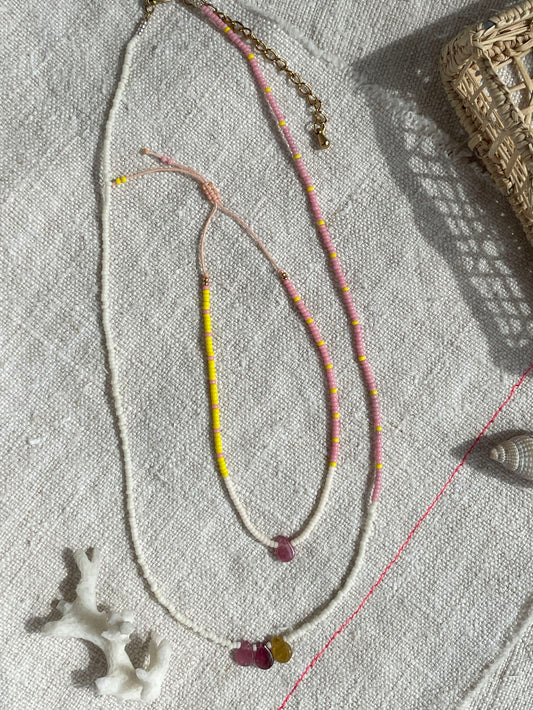 Bracelet "Glace à la plage"