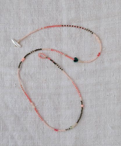 Collier "Granville - La Roseraie" long