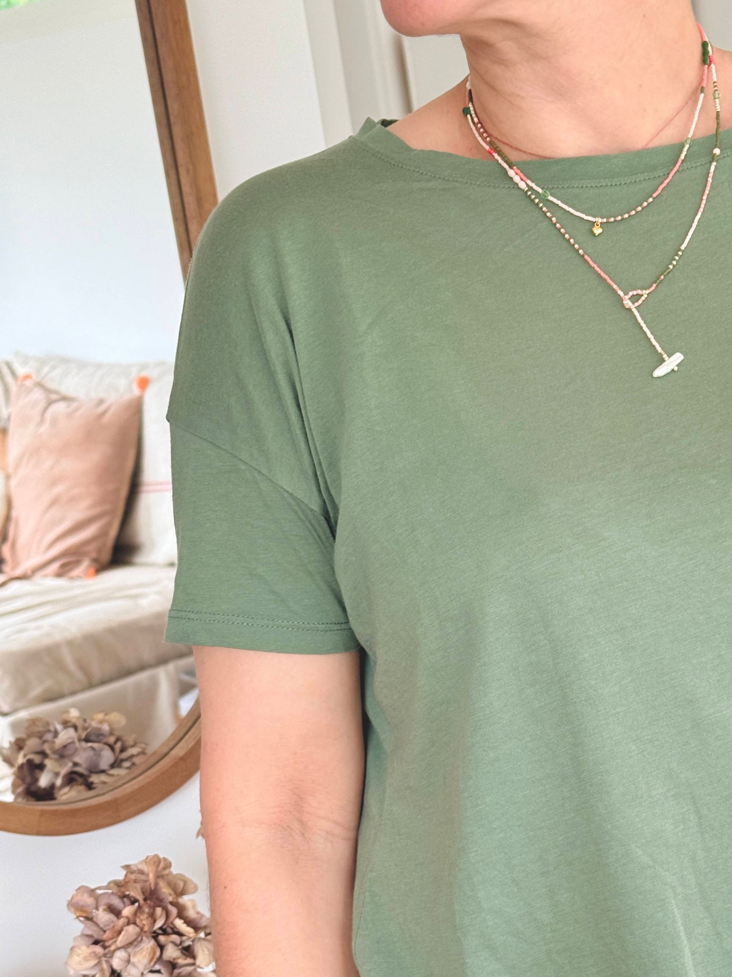 Collier "Granville - La Roseraie" long